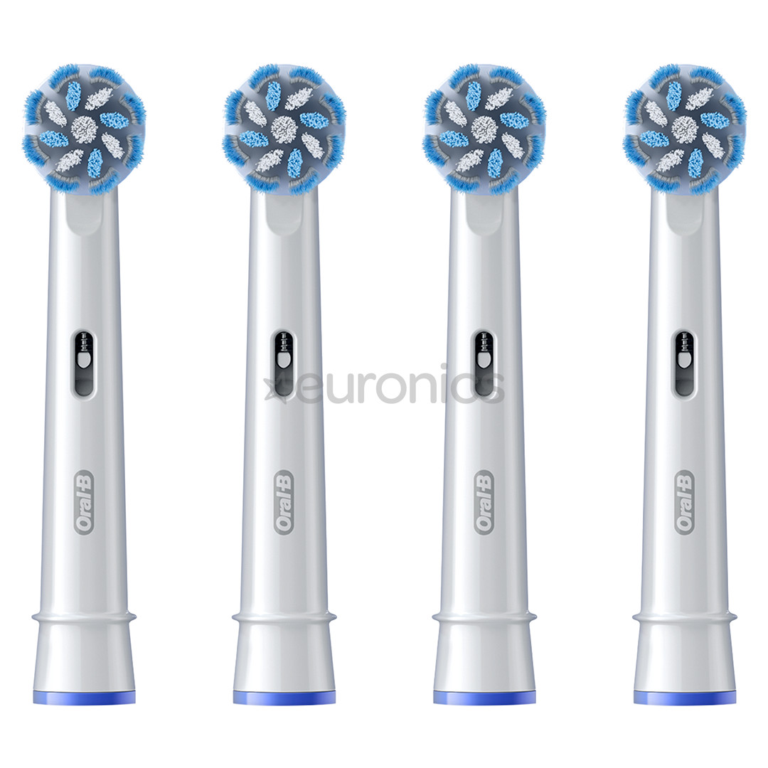 Braun Oral-B Sensitive Clean PRO, 4 gab., balta - Uzgaļi elektriskajai zobu birstei