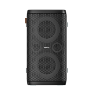 Hisense HP110 Plus Party Rocker One Plus, 2 mikrofoni, melna - Portatīvā mūzikas sistēma