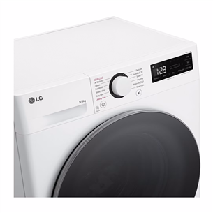 LG V500 series, 9 kg / 5 kg, depth 47,5 cm, 1200 rpm - Washer-dryer