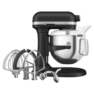 KitchenAid Artisan 6.6 L, melna - Mikseris 5KSM70SHXEBK