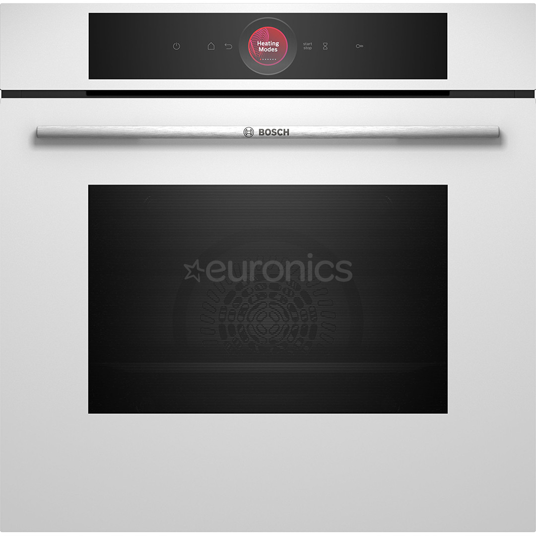 Bosch, Series 8, pyrolytic cleaning, 71 L, white - Built-in oven