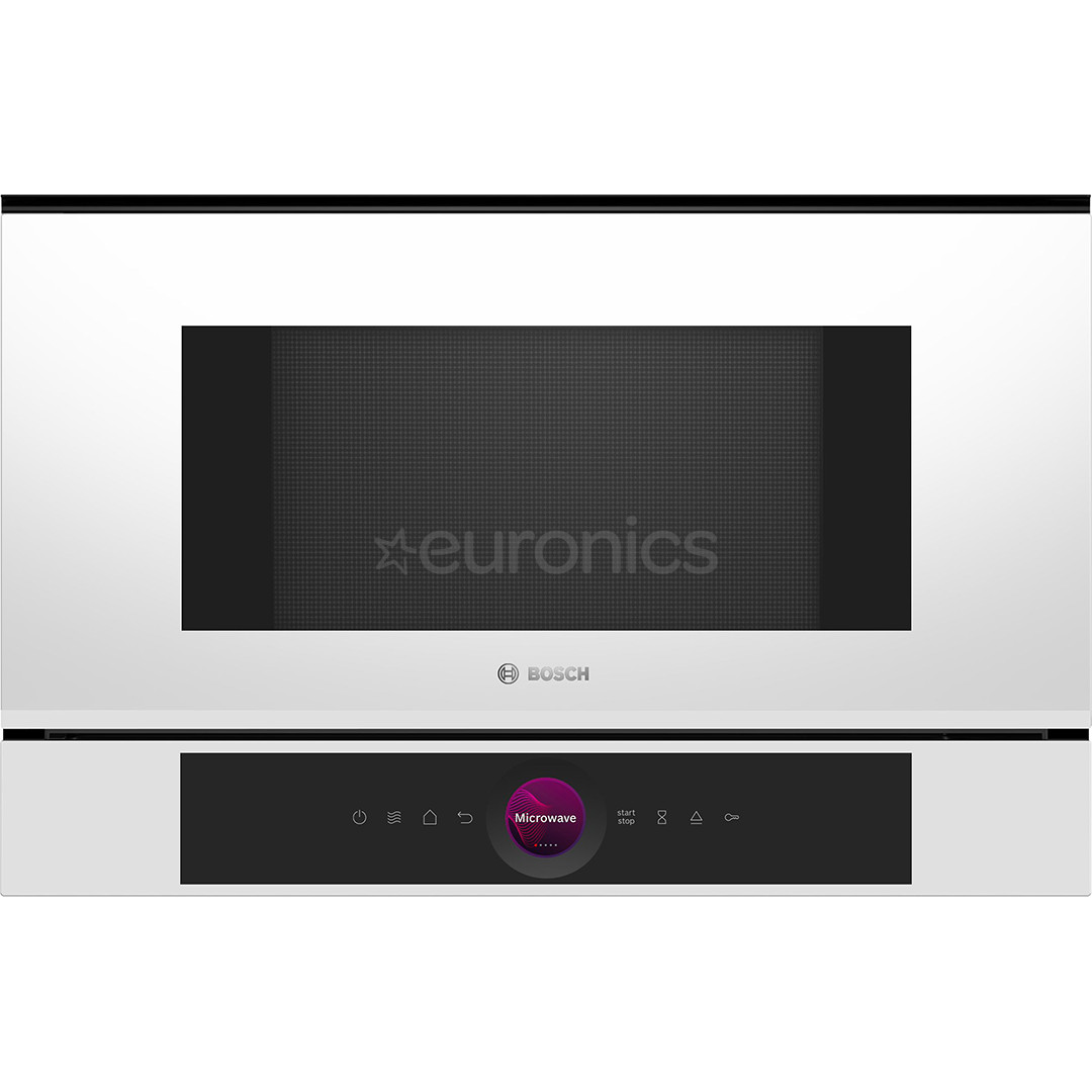 Bosch, Series 8, balta - Iebūvējama mikroviļņu krāsns
