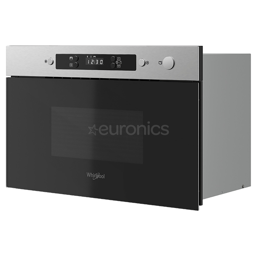 Whirlpool, 22 L, stainless steel - Built-in microwave oven