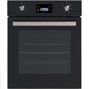 Schlosser, 52 L, steam cleaning, black - Built-in oven