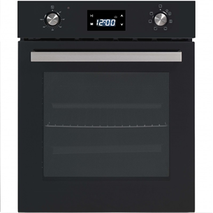 Schlosser, 52 L, steam cleaning, black - Built-in oven