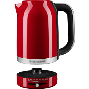 KitchenAid, 2400 W, 1.7 L, Empire red, sarkana - Tējkanna