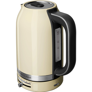 KitchenAid, 2400 W, 1.7 L, Almond Cream, bēša - Tējkanna