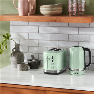 KitchenAid, 2400 W, 1,7 L, Pistachio, green - Kettle