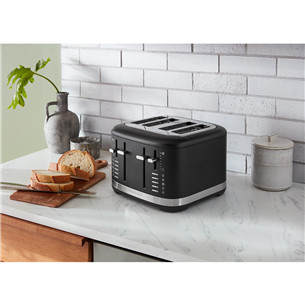 KitchenAid, 1960 W, matte black - Toaster