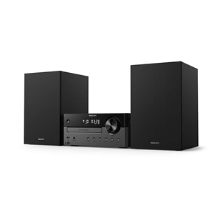 Philips TAM4505, 2.0, 60 Вт, Bluetooth, USB, CD, черный - Музыкальный центр