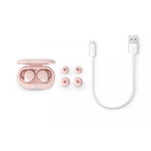 Philips TAT1209, pink - Wireless earbuds