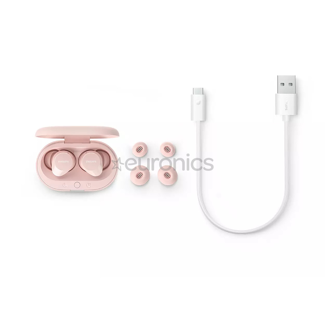 Philips TAT1209, pink - Wireless earbuds