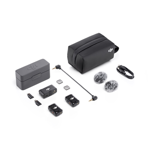 DJI Mic 2 (2 TX + 1 RX + Charging Case) - Bezvadu mikrofonu sistēma