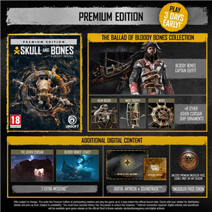Skull and Bones Premium Edition, PlayStation 5 - Spēle