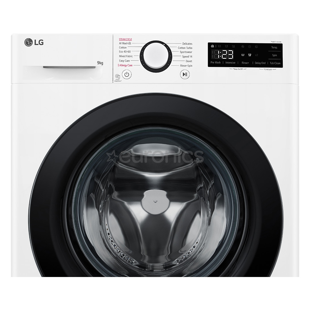 LG R500 Series, 9 kg, depth 47,5 cm, 1200 rpm - Front load washing machine