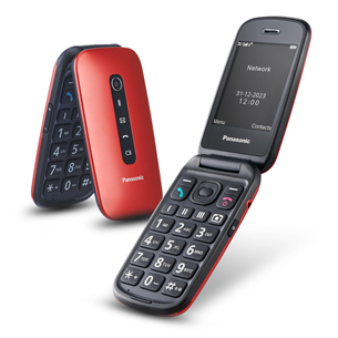 Panasonic KX-TU550, sarkana - Mobilais telefons