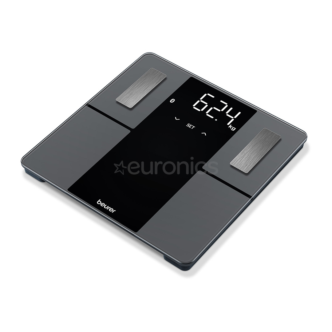 Beurer, Super Black Edition, Bluetooth, black - Diagnostic bathroom scale