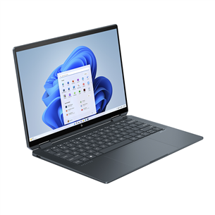 HP Spectre x360 2-in-1 Laptop 14-eu0005no, 14'', 2.8K, OLED, 120 Hz, Core Ultra 7, 16 GB, 1 TB, SWE, zila - Portatīvais dators
