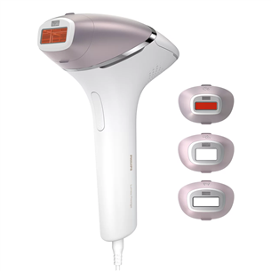 Philips Lumea IPL 8000, balta/lillā - Fotoepilators BRI947/00