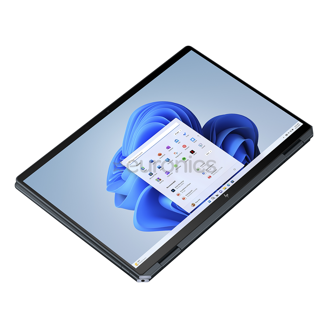 HP Spectre x360 2-in-1 Laptop 14-eu0001no, 14'', 2.8K, OLED, 120 Гц, Core Ultra 5, 16 ГБ, 512 ГБ, SWE, синий - Ноутбук