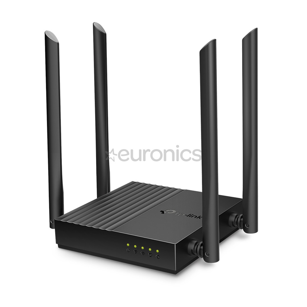 TP-link Archer A64, Dual Band, melna - Bezvadu rūteris