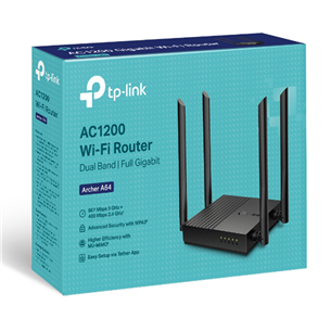 TP-link Archer A64, Dual Band, melna - Bezvadu rūteris