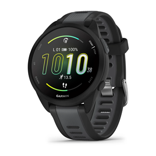 Garmin Forerunner 165, melna - Viedpulkstenis 010-02863-20