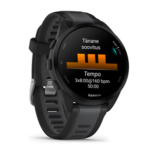 Garmin Forerunner 165, melna - Viedpulkstenis