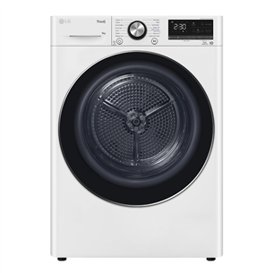 LG, Heat pump, 9 kg, depth 66 cm - Clothes dryer