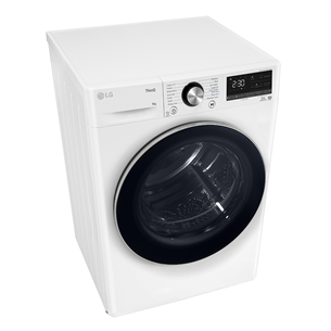 LG, Heat pump, 9 kg, depth 66 cm - Clothes dryer