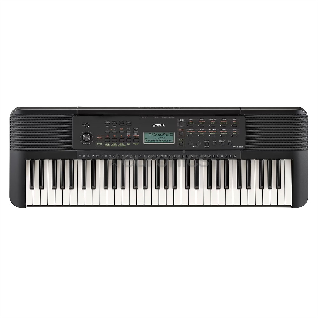 Yamaha PSR-E283, 61 taustiņš, melna - Sintezators