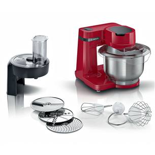 Bosch, Series 2, 3,8 L, red - Kitchen machine MUMS2ER01