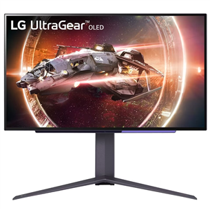LG UltraGear 27GS95QE, 27'', QHD, OLED, 240 Hz, melna - Monitors