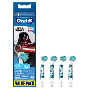 Braun Oral-B, Kids Star Wars, 4 pcs - Spare brushes