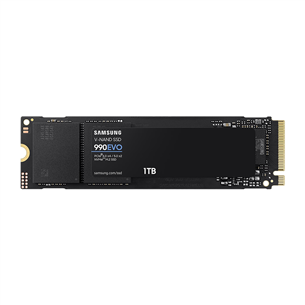 Samsung 990 EVO PCIe 4.0 x4 / 5.0 x2 NVMe M.2, 1 TB - SSD cietais disks MZ-V9E1T0BW