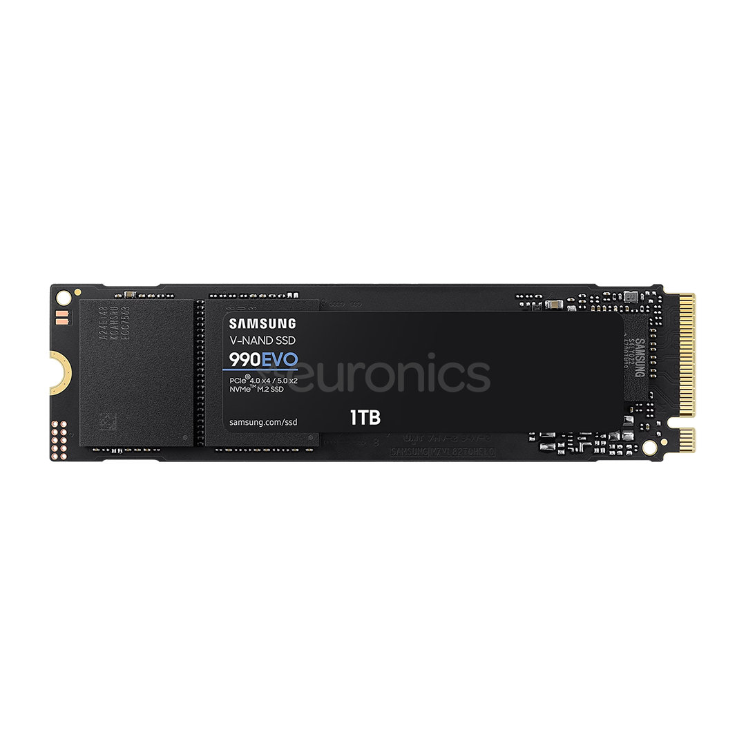 Samsung 990 EVO PCIe 4.0 x4 / 5.0 x2 NVMe M.2, 1 TB - SSD cietais disks