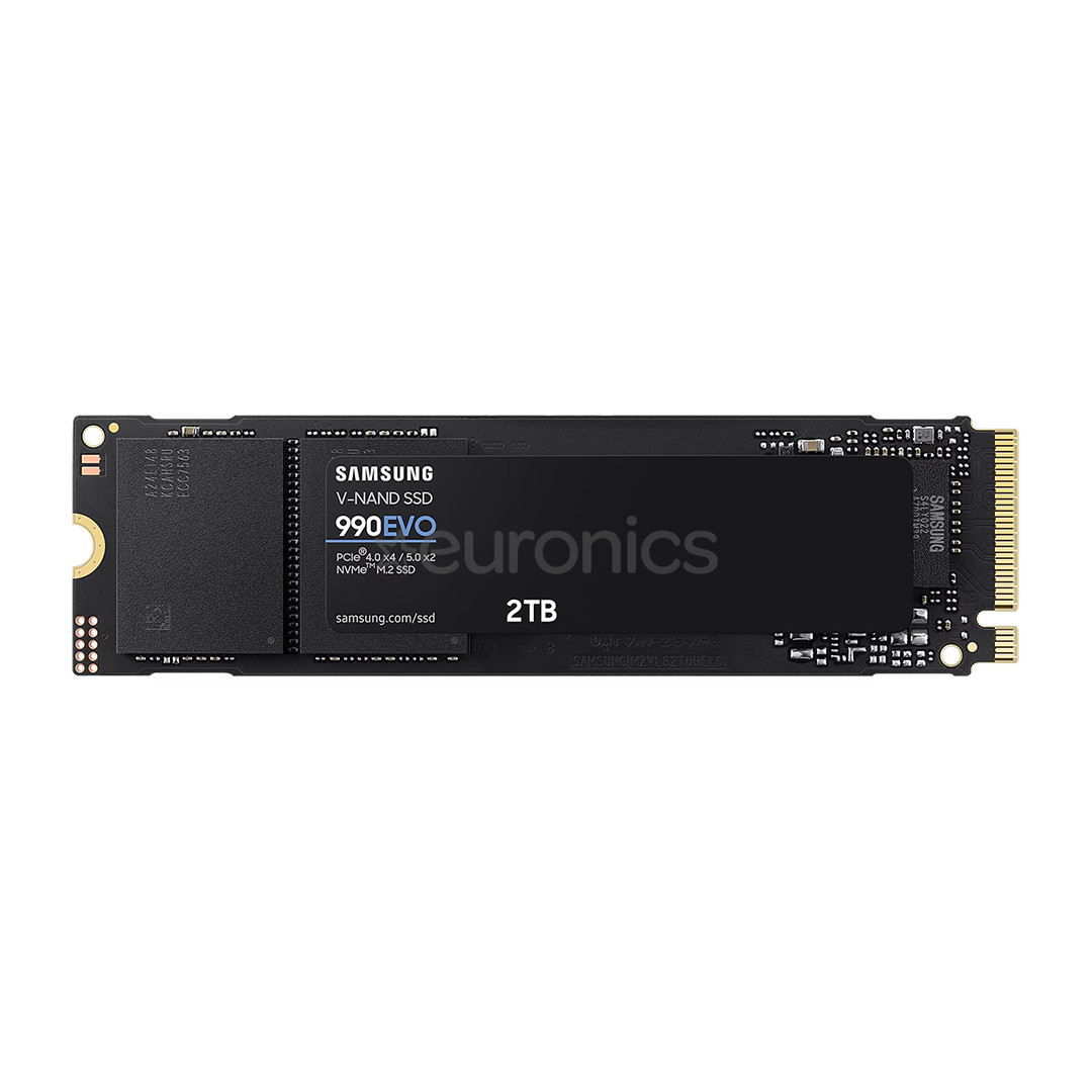 Samsung 990 EVO PCIe 4.0 x4 / 5.0 x2 NVMe M.2, 2 ТБ - SSD