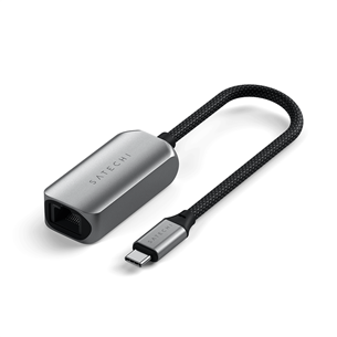 Satechi USB-C to 2.5 Gigabit Ethernet, pelēka - Adapteris