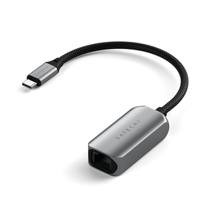 Satechi USB-C to 2.5 Gigabit Ethernet, pelēka - Adapteris
