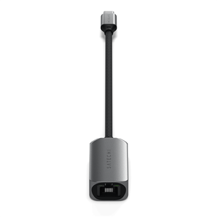 Satechi USB-C to 2.5 Gigabit Ethernet, pelēka - Adapteris