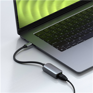 Satechi USB-C to 2.5 Gigabit Ethernet, gray - USB Adapter