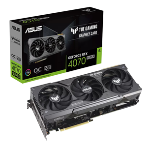 Asus, NVIDIA GeForce RTX 4070 Super, 12 GB, GDDR6X, 192 bit - Graphics card 197105450875
