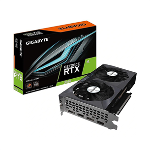 Gigabyte, NVIDIA GeForce RTX 3050, 6 GB, GDDR6, 96 bit - Graphics card 4719331354237