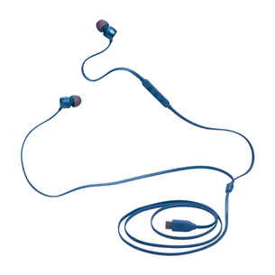 JBL Tune 310C USB-C, zila - Austiņas