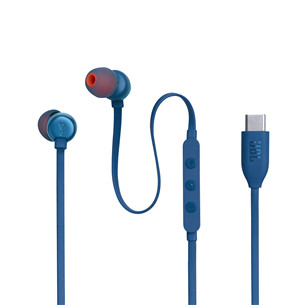 JBL Tune 310C USB-C, zila - Austiņas