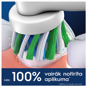 Braun Oral-B Cross Action Pro, 2 gab., balta - Uzgaļi elektriskajai zobu birstei