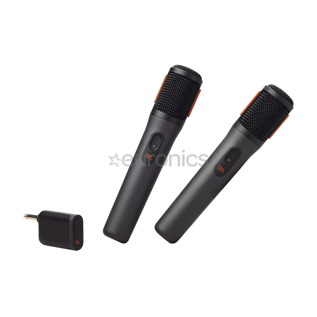 JBL Wireless Microphone Set, melna - Bezvadu mikrofons