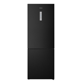 Hisense, NoFrost, 495 L, augstums 200 cm, melna - Ledusskapis