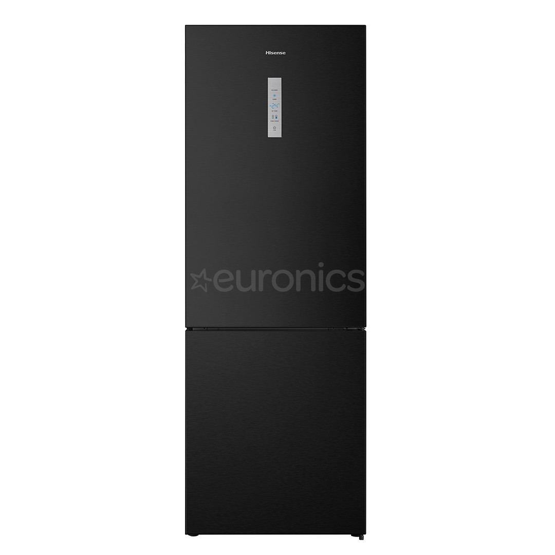 Hisense, NoFrost, 495 L, augstums 200 cm, melna - Ledusskapis