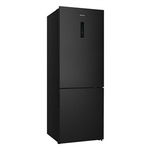 Hisense, NoFrost, 495 L, augstums 200 cm, melna - Ledusskapis